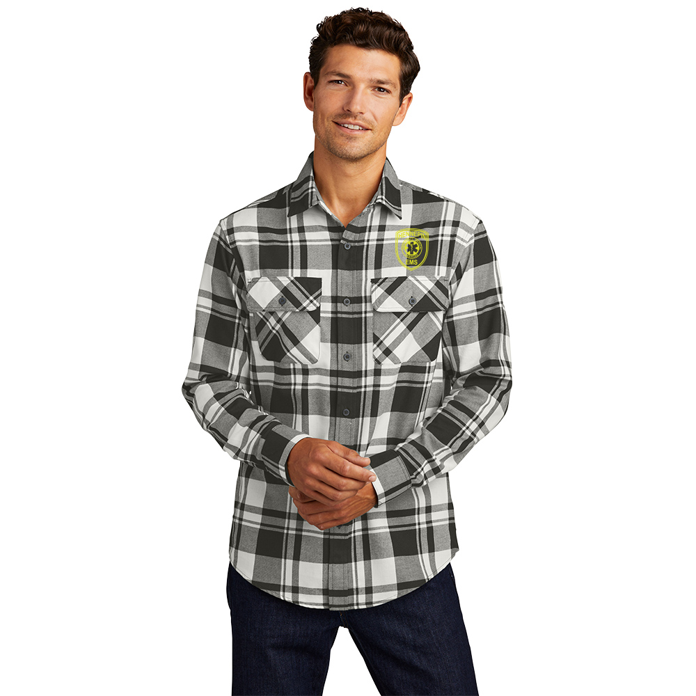 Port Authority® Plaid Flannel Shirt*