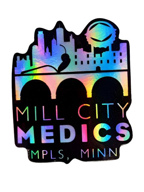 Mill City Medics Holographic Sticker - LIMITED TIME