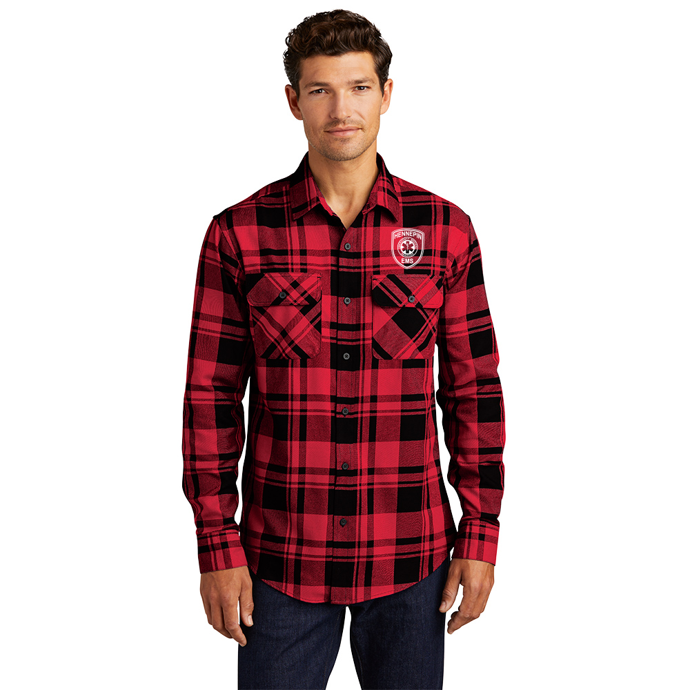 Port Authority® Plaid Flannel Shirt*
