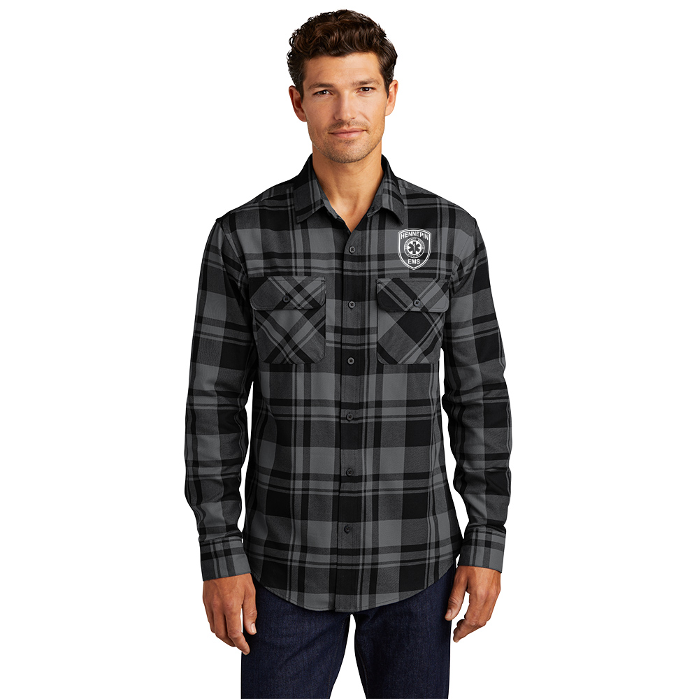 Port Authority® Plaid Flannel Shirt*