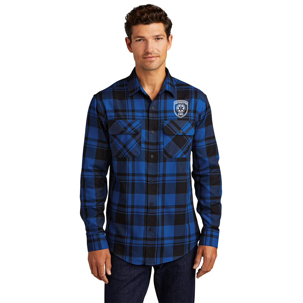 Port Authority® Plaid Flannel Shirt*